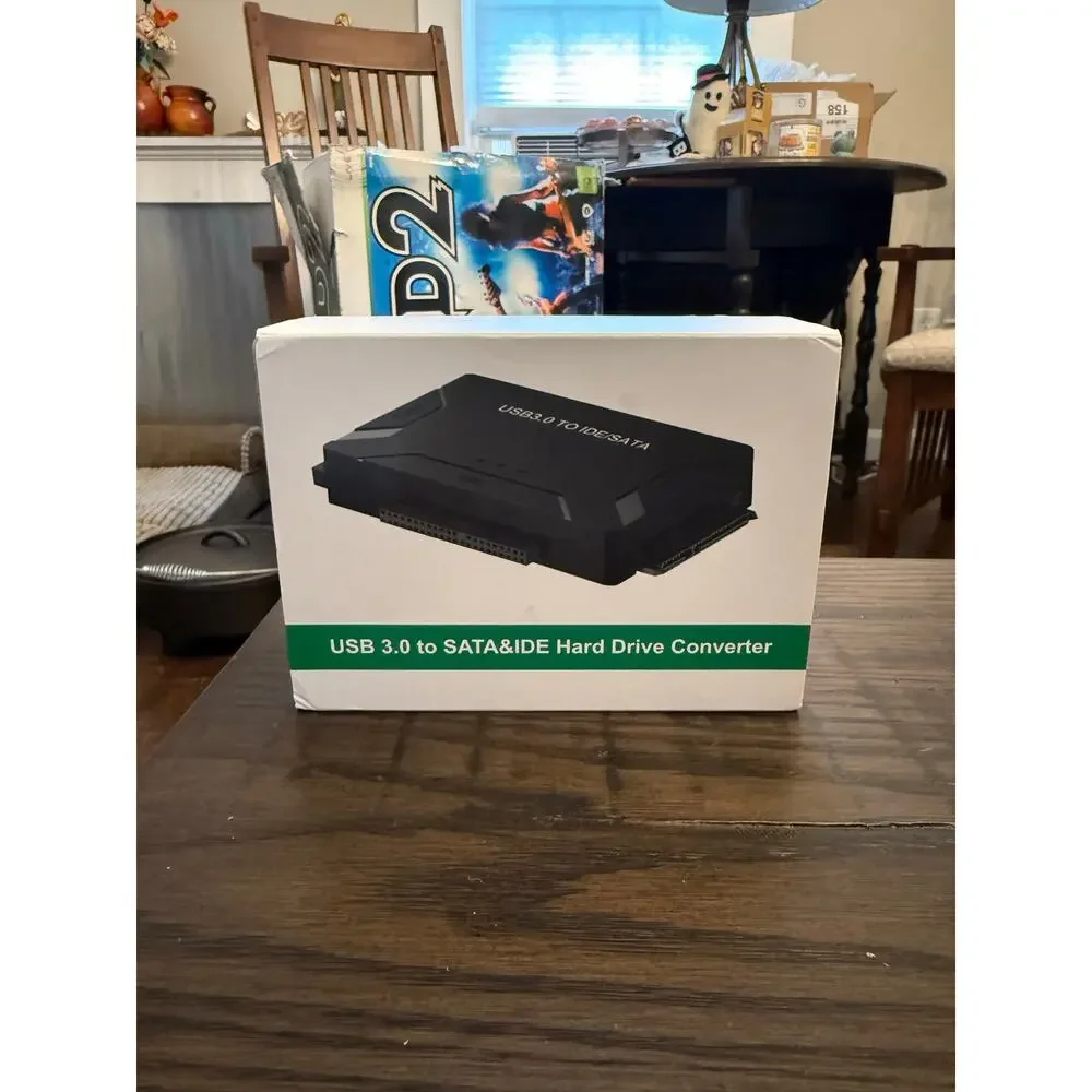 USB3.0 to SATA & IDE Hard Drive Convert Data Transfer Backup Adapter